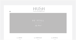 Desktop Screenshot of hushphotography.com.au